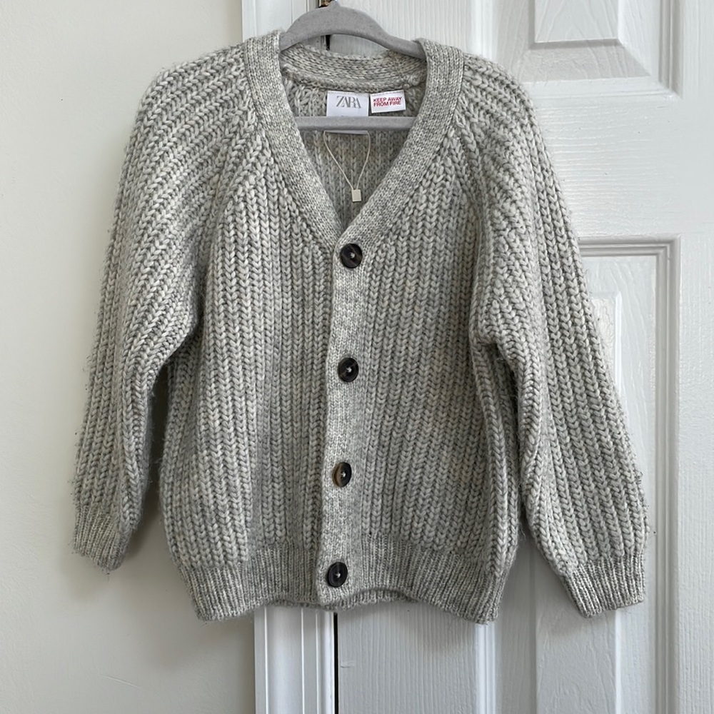 ZARA TODDLER CARDIGAN SWEATER